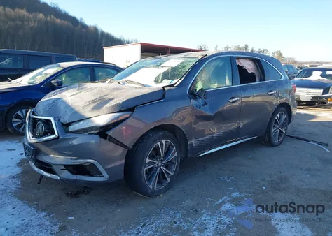 2020 Acura Mdx Technology из США, поврежденный, VIN 5J8YD4H52LL034217